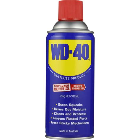 Wd 40 Lubricant Multi Purpose 255g Woolworths