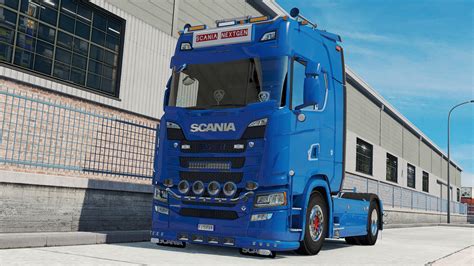 ETS2 ADDON Scania S NextGen High Cabin Front Tunin Alang7