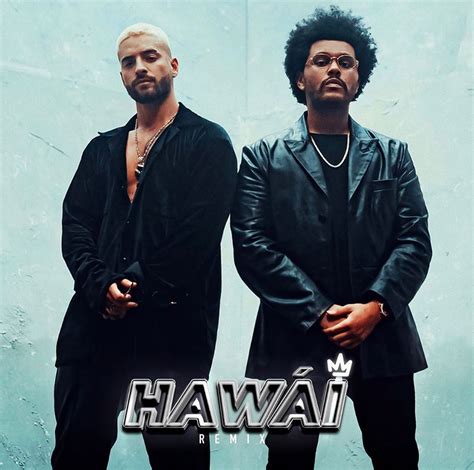 Letra de canción de música. Hawái Remix, el nuevo temazo de Maluma y The Weeknd