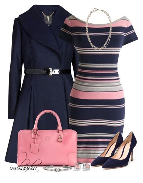 Navy And Pink Combo Fashion Work Fashion Fashion Trends