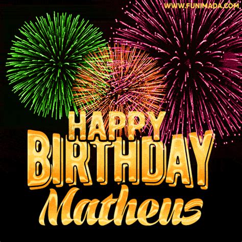 Descobrir 58 Imagem Happy Birthday Matheus Vn