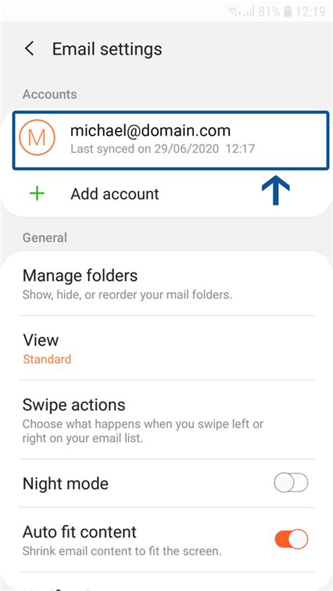 How To Set Up Samsung Mail Email Client Turboexecutive