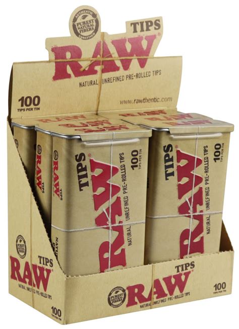 Raw Classic Pre Rolled Tip 100ct