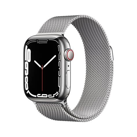 Buy Apple Watch Series 7 Gps Cellular 41mm Smart Watch W Silver