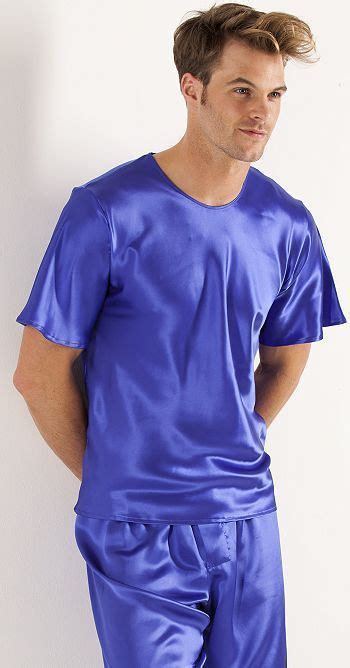 Mens Silk Satin T Shirt Ref Mt80 Easy Fitting T Shirt In Silk