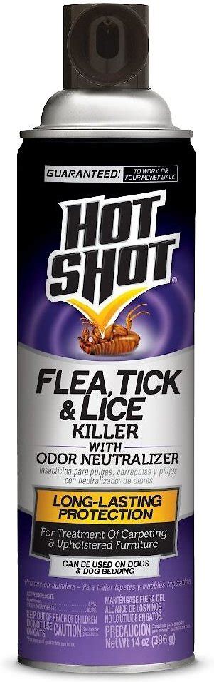 Hot Shot Flea Tick And Lice Killer Spray 14 Oz Bottle