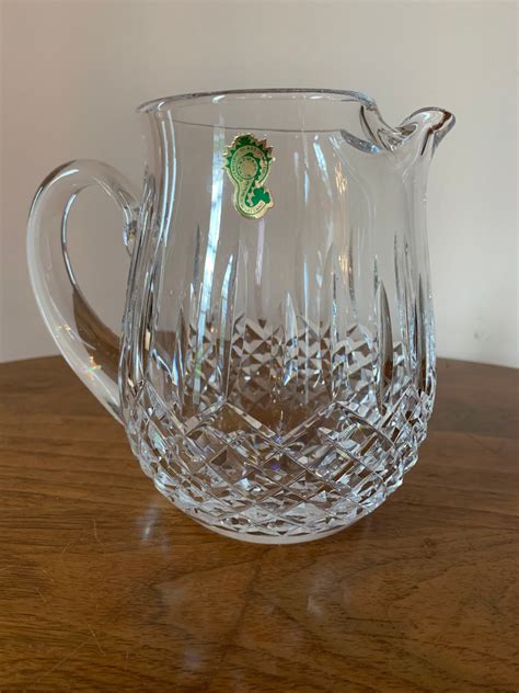 Waterford Crystal Lismore Pitcher Etsy