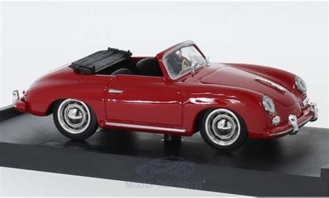 Miniature Porsche Brumm Cabriolet Rouge Voiture Miniature Com