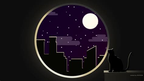 Moonlight Through The Window Wallpaper Youtube