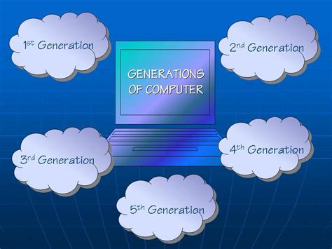 Generations Of Computer 1st 5th Generation Computers With Quiz