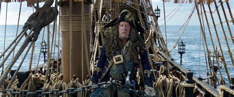 Geoffrey Rush As Barbossa In Pirates Of The Caribbean Clever Housewife