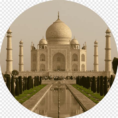 Inde Architecture Taj Mahal Mausolée Monument Bâtiment Voyage