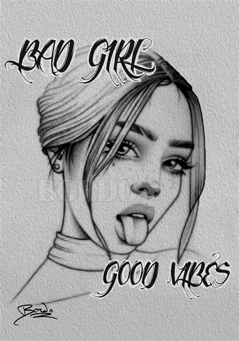Bad Girls Do It Better Bordoofficial Ees Girly Wellness Male Sketch Bad Girls Drawings