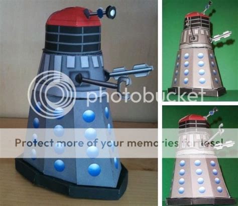 Papermau Doctor Who Dalek Paper Model By Peter Darrington