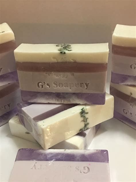 Lavender Glycerin Soap Handmade Soaps Handmade Artisan Glycerin Soap