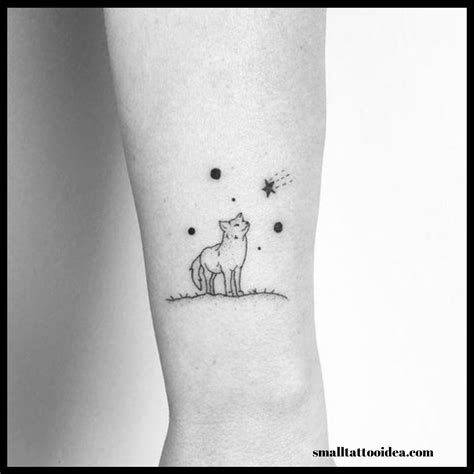 23 Cutest Wolf Tattoo Designs For Girls Tattoo Smalltattoo Small