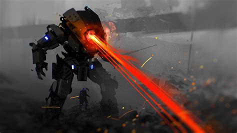 New Banners Titanfall Overwatch Hero Concepts Sci Fi Wallpaper