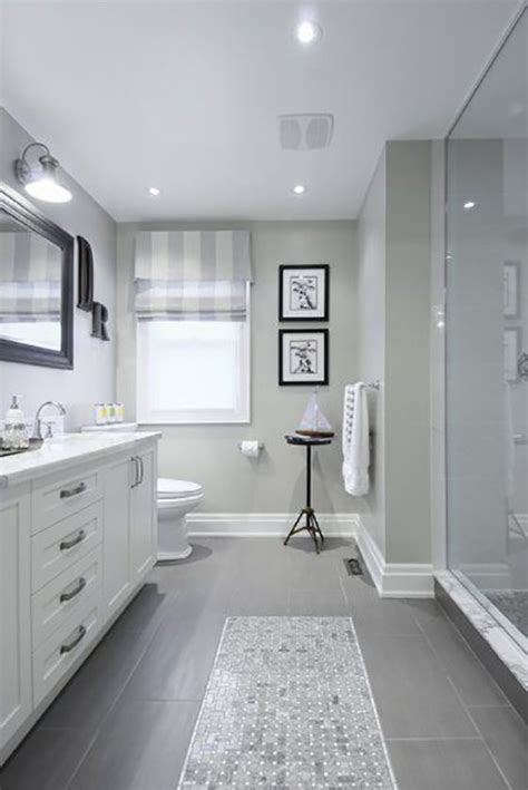 37 Light Gray Bathroom Floor Tile Ideas And Pictures 2022