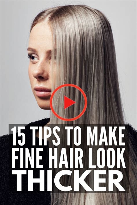 How To Make Hair Look Thicker 15 Tips And Products That Work In 2020