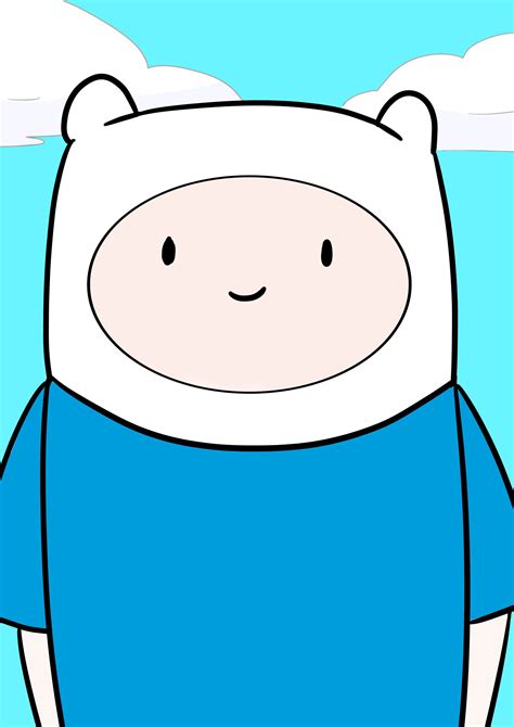 Artstation Finn Adventure Time Potrait