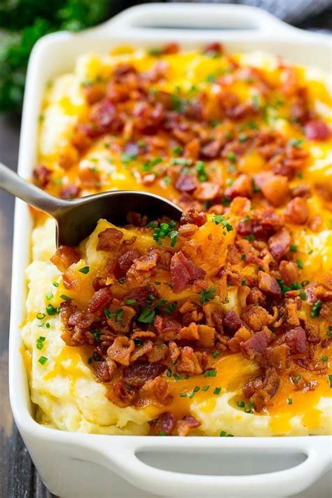 Some potato casseroles recommend adding sour cream or cream cheese, but i find that. This Loaded Mashed Potato Casserole Is Taking Over The ...