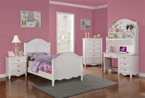 Homelegance Hayley Bedroom Set White B BED SET At Homelement Com