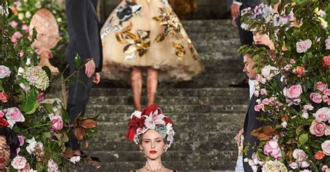 Dolce Gabbana Unveil Latest Collections With A Three Day Renaissance
