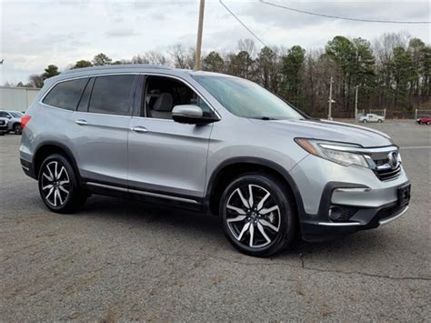 Used Lunar Silver 2020 Honda Pilot Touring 7 Passenger Fwd For Sale In