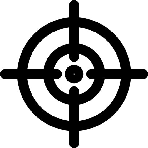 Shooting Target Vector Svg Icon Svg Repo