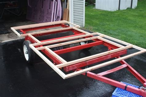 Folding 4x8 flatbed assembly pics. Image result for harbor freight trailer | Haul master ...