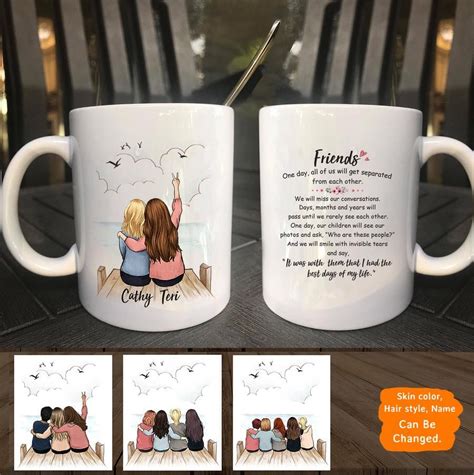 Wish them a happy birthday with same day delivery and show how much you care. Personalized custom female best friend bestie sister ...