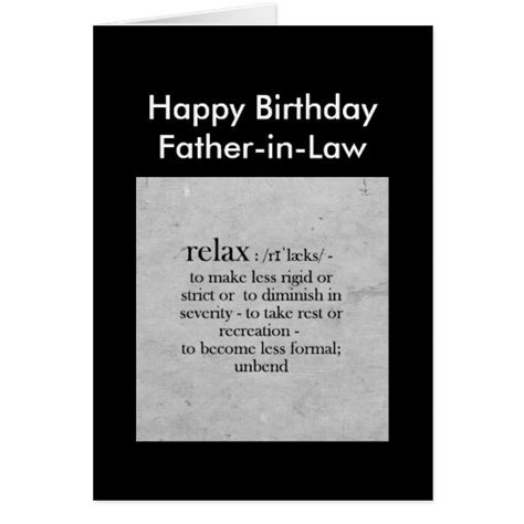 Happy Birthday Father In Law Cards Happy Birthday Father In Law Card Templates Postage