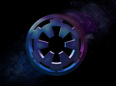 Star Wars Imperial 3d Logo Wallpaper By Burble Studio On Dribbble
