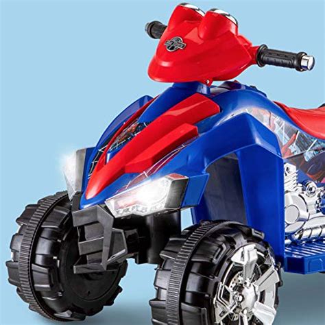 Kid Trax Marvel Spiderman Toddler Atv Ride On Toy 6 Volt Battery 3 5