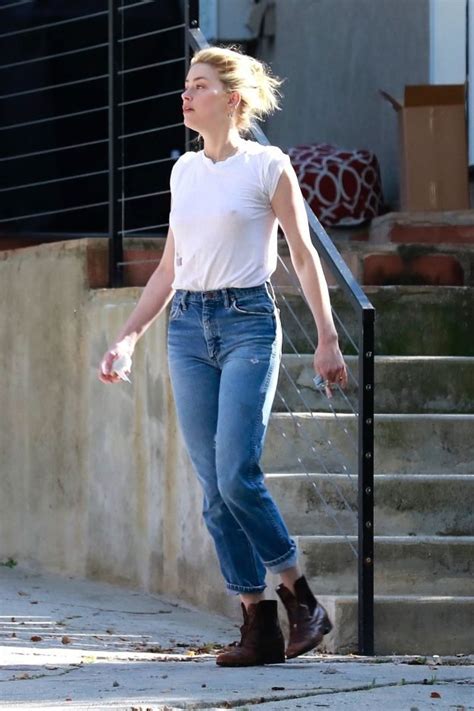 Amber Heard Braless Thefappening
