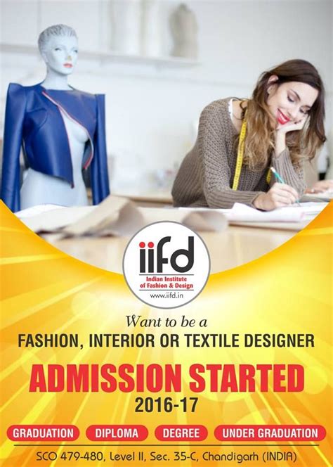 Want To Be Fashion Interior Or Textile Designer Admission Started
