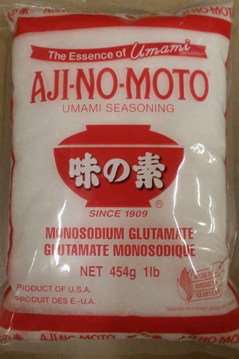 2 Pck Aji No Moto Ajinomoto Monosodium Glutamate Seasoning 454g Ebay