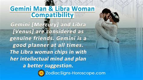 Gemini Man And Libra Woman Compatibility In Love And Intimacy