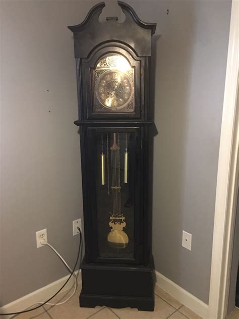 Rustic Black Grandfather Clock For Sale In Ocala Fl Offerup