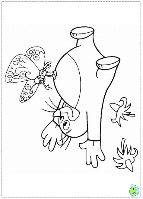 The Mole Krtek Coloring Page