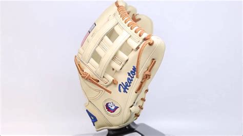 44 Pro Custom Baseball Glove Signature Series Blonde Tan H Web Youtube
