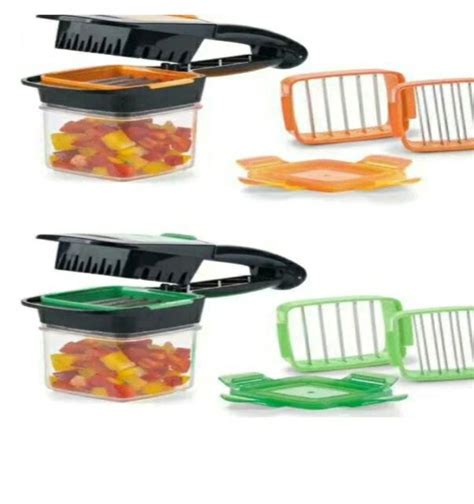 Plastic Orange And Black 5 In 1 Nicer Dicer For Chopper At Rs 60piece