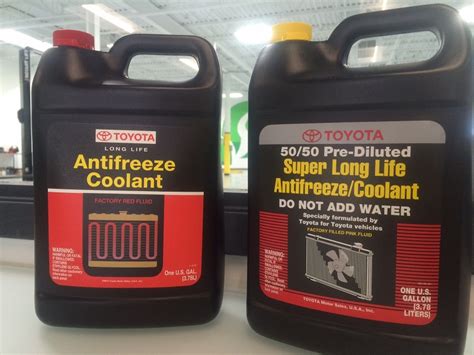 Pre mixed and ready to use. Toyota and Lexus coolant replacement and maintenance