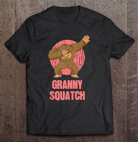 sasquatch dabbing granny squatch grandma