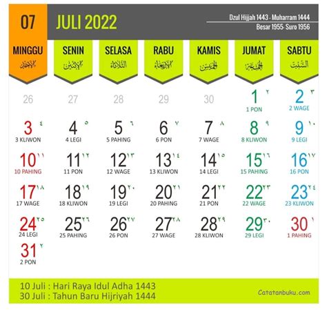 Kalender Ramadhan 2022 Lengkap Ramadanweb