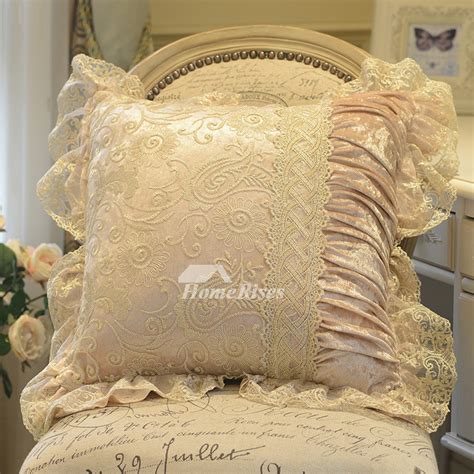 Powerful and easy to use. Decorative Pillow Covers Lace Yellow Cream White Velvet ...