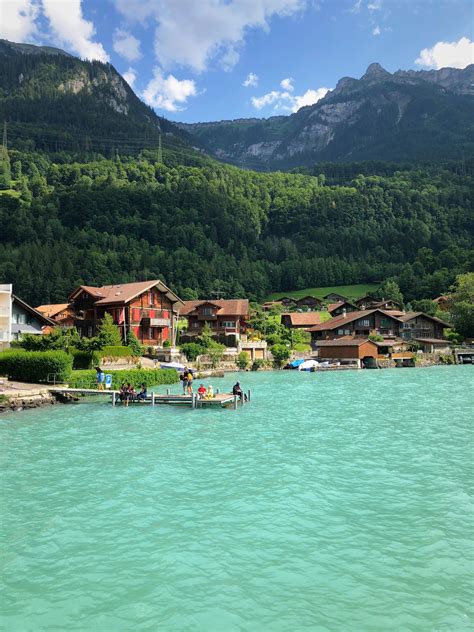 The Stunning Interlaken Lake In Switzerland Rmostbeautiful
