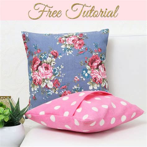 TUTORIAL VIDEO How To Make A Pillow Cover Beginner Sewing Com