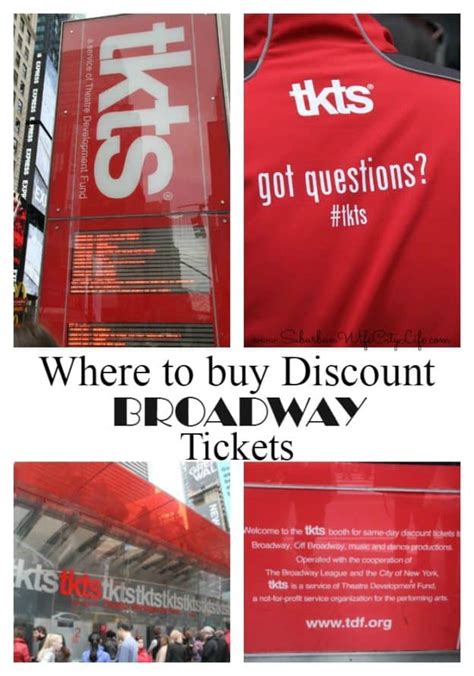 Where To Buy Discount Broadway Tickets Suburban Wife City Life