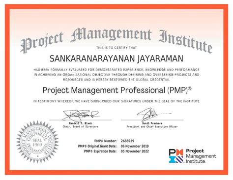 Project Management Professional Pmp Certification Nipodfranchise